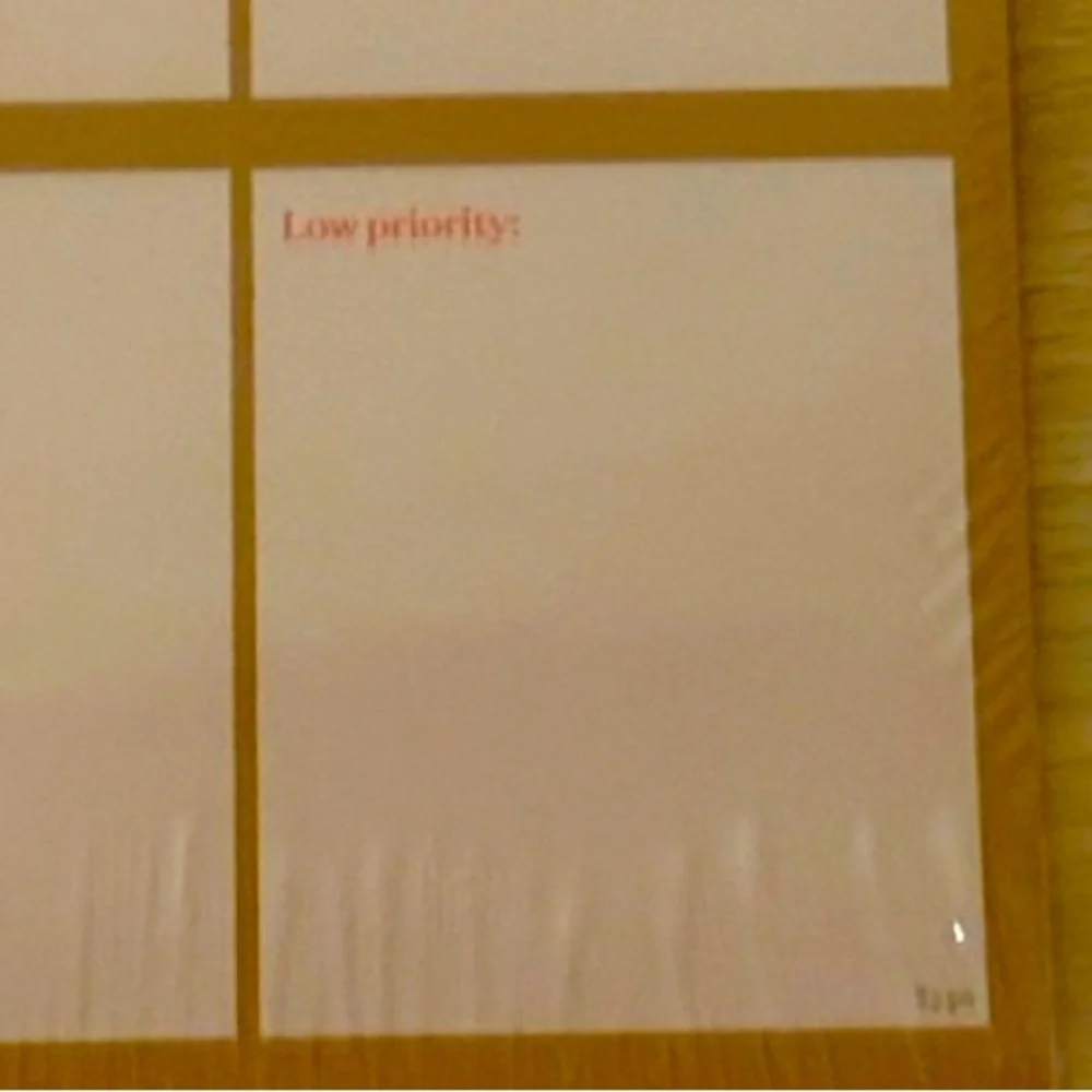 A5 Desk Planner